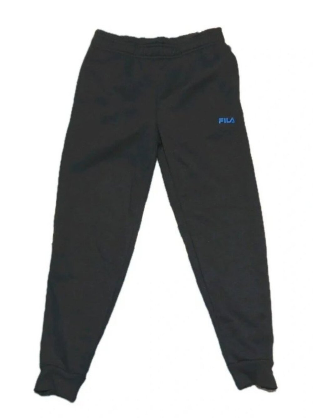 Fila Girls Black Jogger Activewear Pants M (10/12) Breathable Tapered Leg